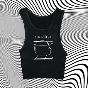 Slowdive Unisex Cropped Tank